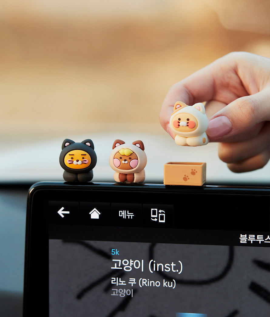 (ONE) KAKAO FRIENDS nyangnyang chalyang-yong mini dekopigyueo seteu