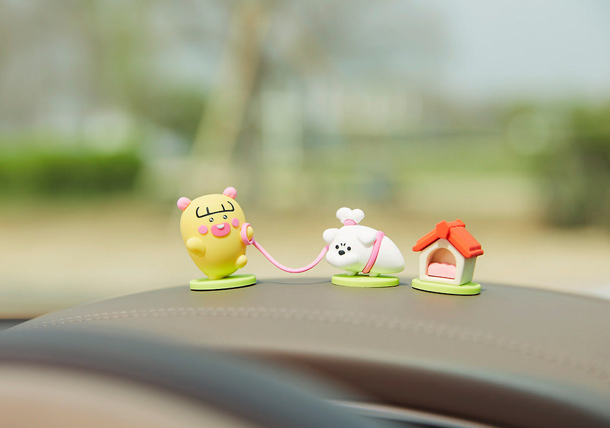 (ONE) KAKAOFRIEND jjyoleudi chalyang-yong mini deko pigyueo seteu_ppojjagjjyo