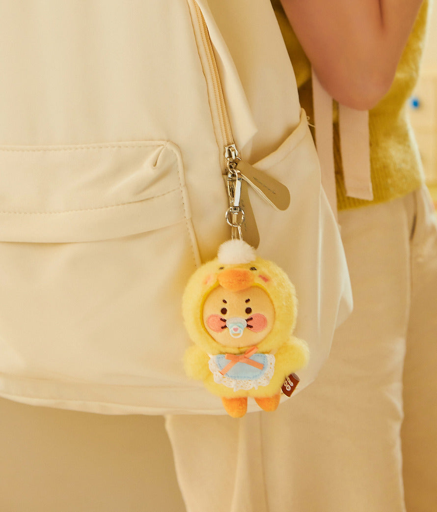 (ONE) KAKAO FRIENDS FRIENDZOO Duck Keychain Doll_Chunshik