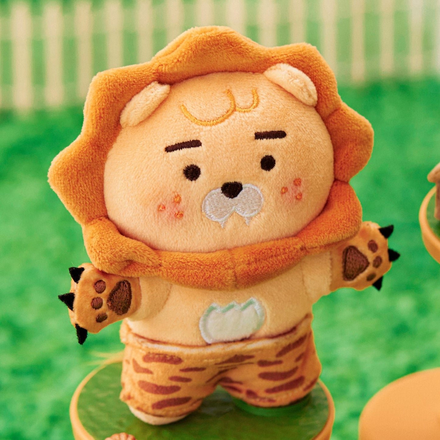 (ONE) KAKAO FRIENDS FRIENDZOO Duck Keychain Doll_Chunshik