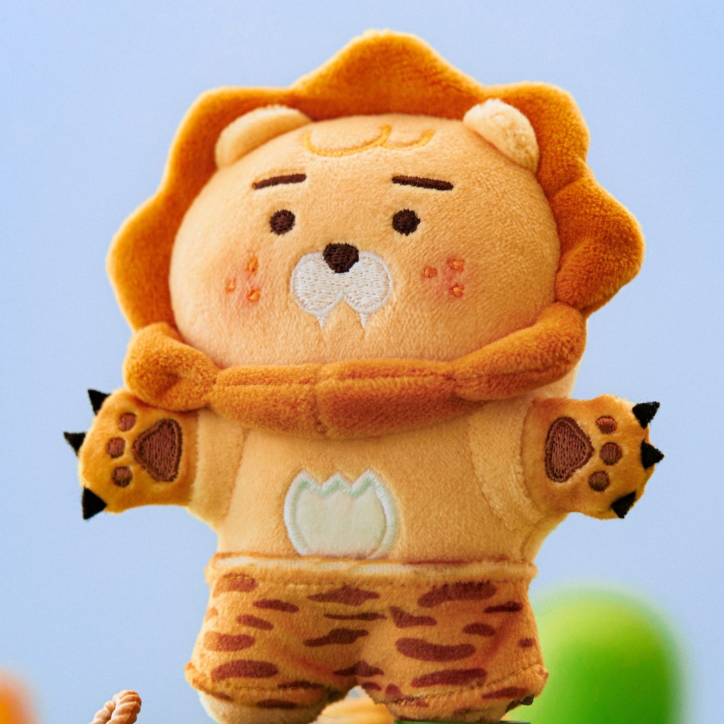 (ONE) KAKAO FRIENDS FRIENDZOO Duck Keychain Doll_Chunshik