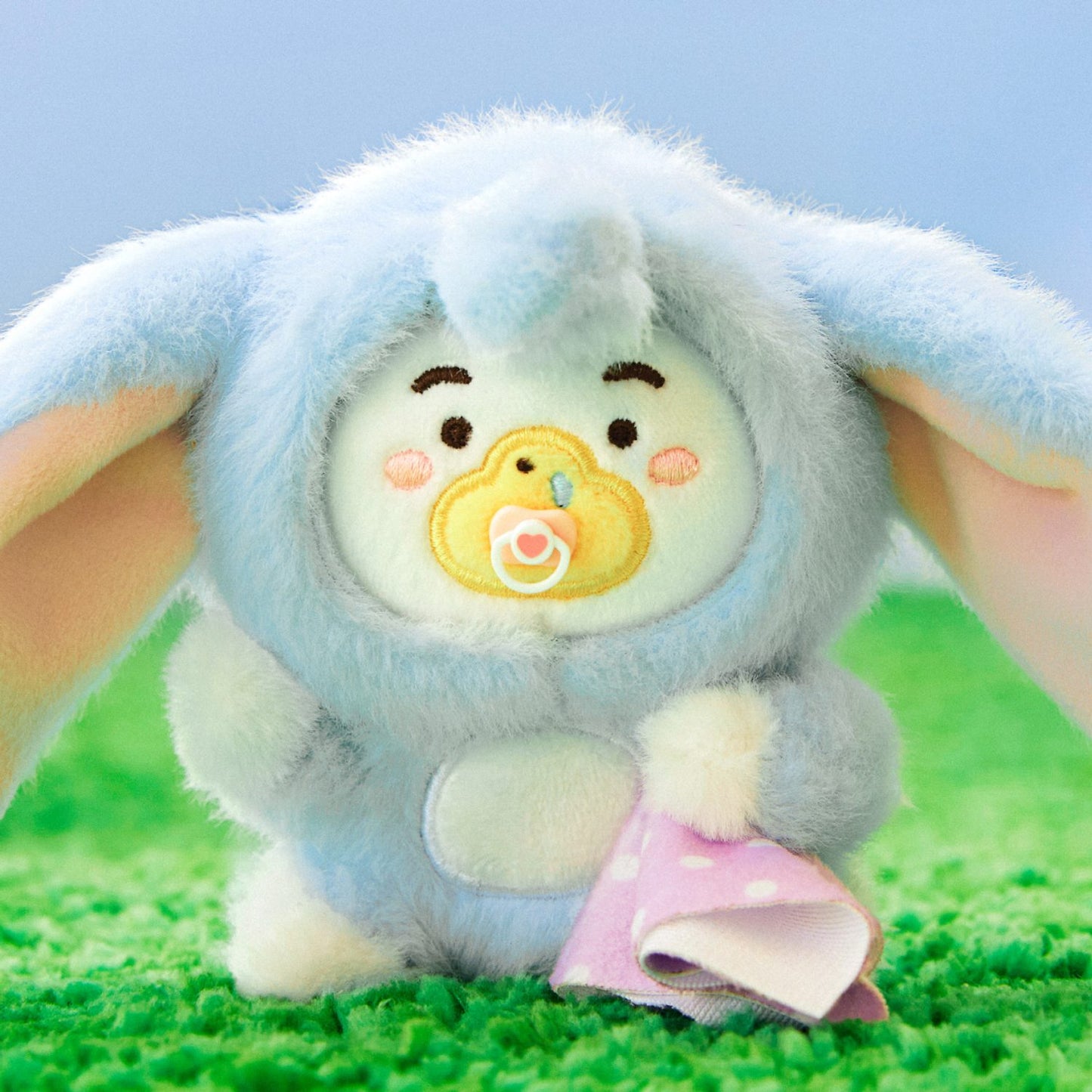 (ONE) KAKAO FRIENDS FRIENDZOO Duck Keychain Doll_Chunshik