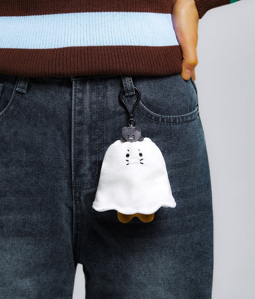 (ONE) KAKAO FRIENDS - Nyangnyang Special Ghost Keyring Doll_Chunsik