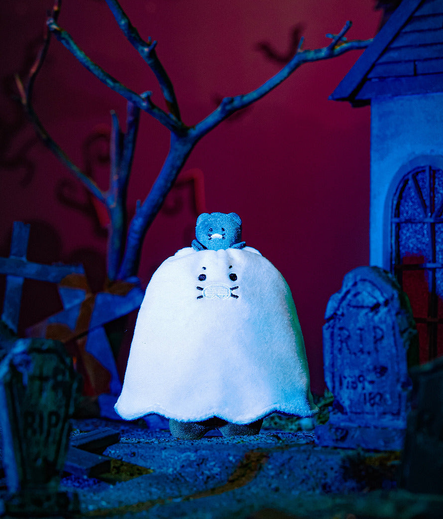 (ONE) KAKAO FRIENDS - Nyangnyang Special Ghost Keyring Doll_Chunsik