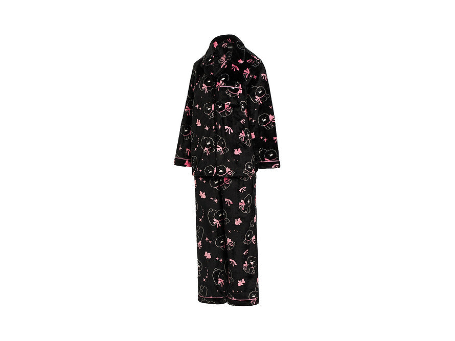 (ONE) KAKAO FRIENDS - Black Chun Women's Sleep Pajamas_Chun Sik
