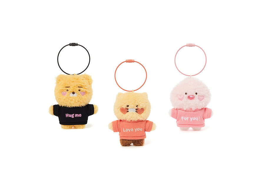 (ONE) KAKAO FRIENDS Love Love Postle Keyring Doll_Chunsik