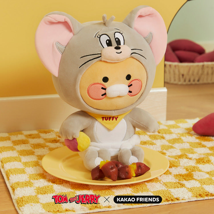 (ONE) Tom and Jerry X Kakao Friends - Plushie Toy Doll Tuffy Chunsik