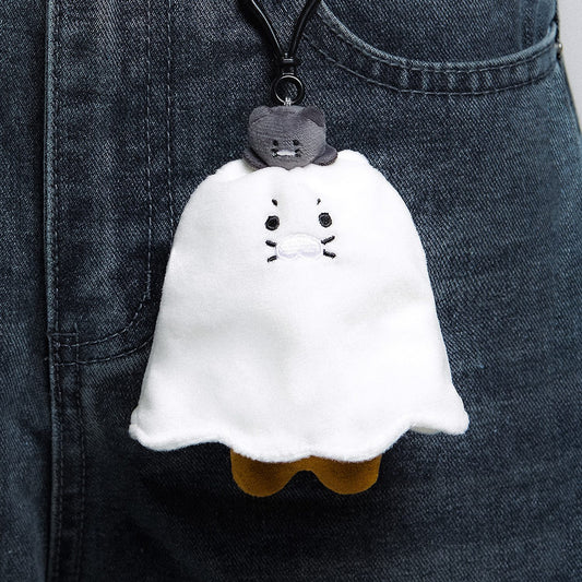 (ONE) KAKAO FRIENDS - Nyangnyang Special Ghost Keyring Doll_Chunsik