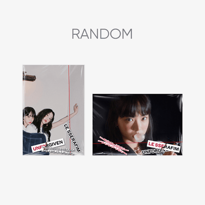 [LE SSERAFIM|لو سيرافيم] {Kpop} (ONE) LE SSERAFIM - 1st Studio Album 'UNFORGIVEN' (WEVERSE ALBUMS Ver.) Random