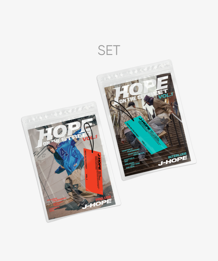 [BTS|بانتقان] (SET) BTS - j-hope (BTS) 'HOPE ON THE STREET VOL.1' (Set)