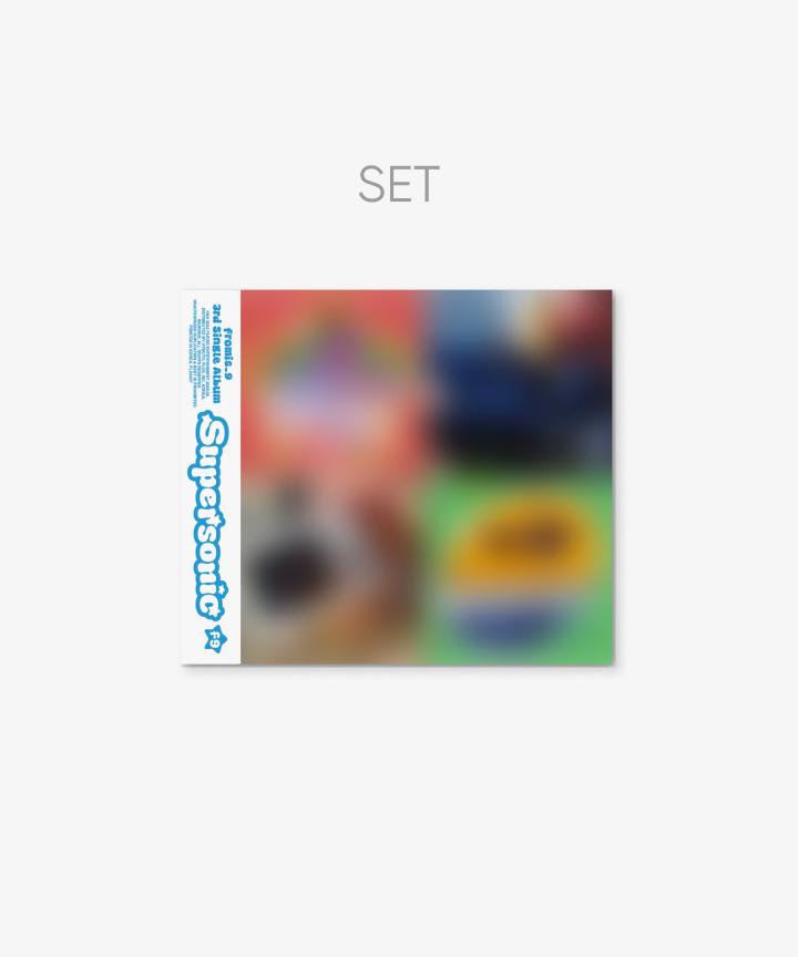 [FROMIS_9|فروميس 9] {Kpop} (SET) fromis_9 - 3rd Single Album 'Supersonic' Compact ver. (Set)