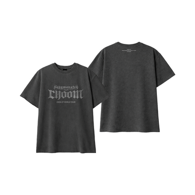 [BABYMONSTER|بيبي مونستر] {Kpop} (One) BABYMONSTER - Pigment T-Shirt + Large Photocard (CHOOMTOUR) | بيبي مونستر - تيشيرت بيغمنت + فوتوكارد كبيرة (جولة تشوم)
