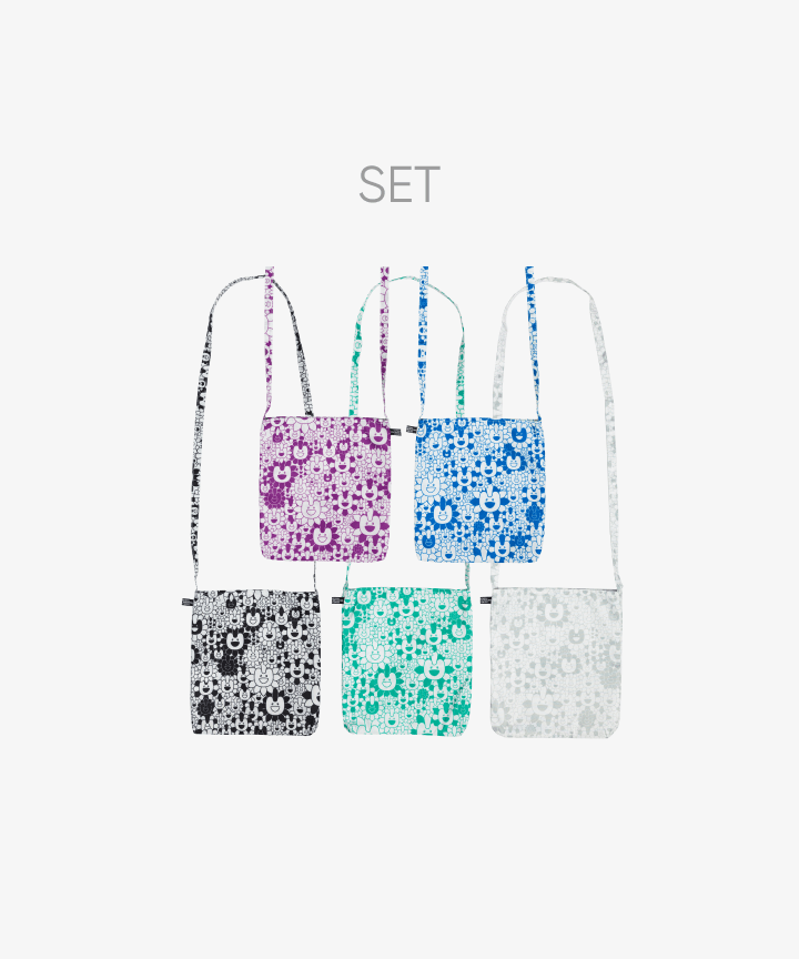 [NEWJEANS|نيوجينز] {Kpop} تحتوي الحقيبه على الالبوم صور مع سيدي | (SET) NewJeans -'Supernatural' NJ X MURAKAMI Cross Bag ver. (Set)