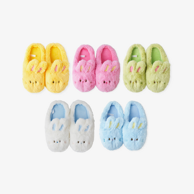 [NEWJEANS|نيوجينز] {Kpop} (ONE) NewJeans - bunini PLUSH HOUSE SLIPPERS