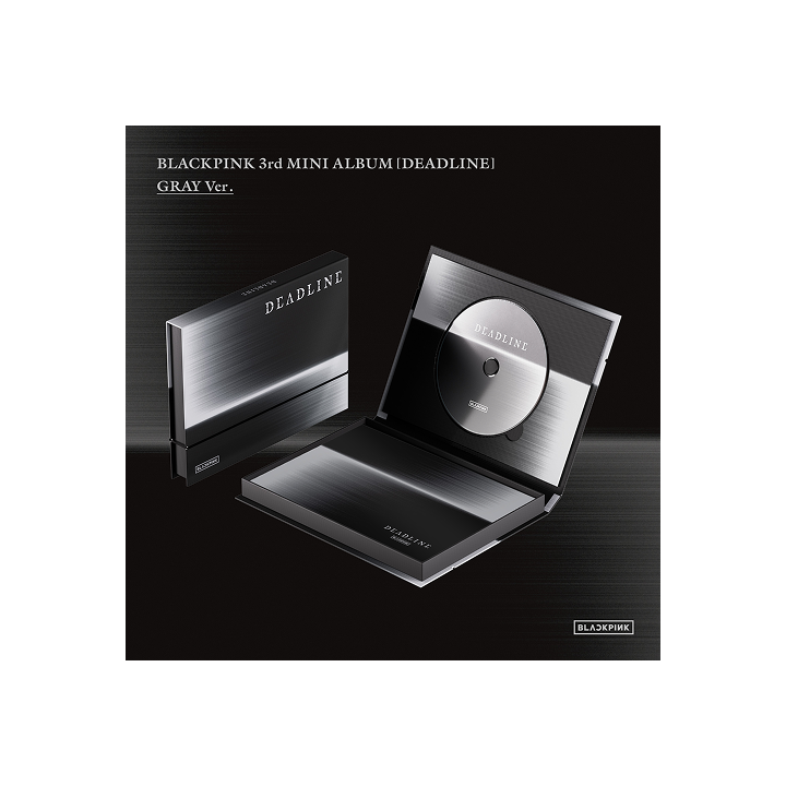 [Blackpink|بلاكبينك] (ONE) BLACKPINK - 3rd MINI ALBUM [DEADLINE] GRAY Ver.