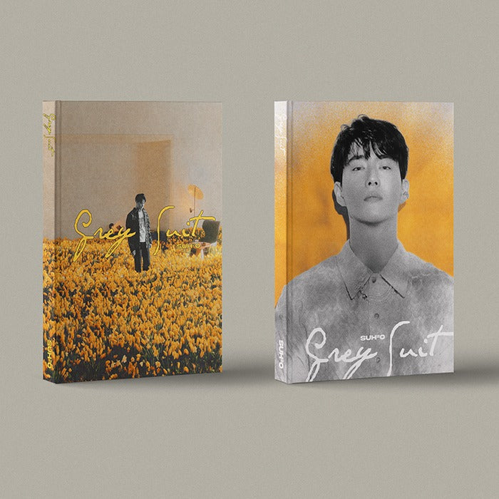 (ONE) EXO SUHO The 2nd Mini Album - Grey Suit (Photo Book Ver.)