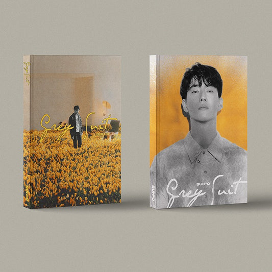 (ONE) EXO SUHO The 2nd Mini Album - Grey Suit (Photo Book Ver.)