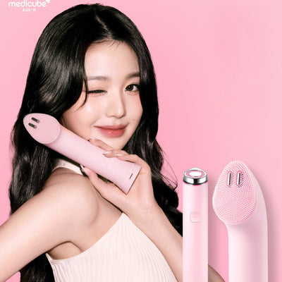 [Device | جهاز] (SET) Medicube AGE-R Booster Vibration Cleanser (Mini Plus + Cleansing Head) | ميديكيوب إيج-آر بوستر منظف اهتزازي (ميني بلس + رأس التنظيف)