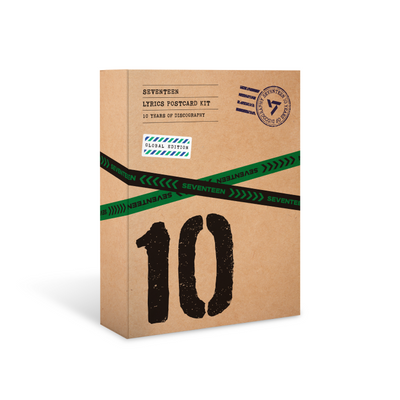 [Seventeen|سفنتين] (ONE) SEVENTEEN - Lyrics Postcard Kit
