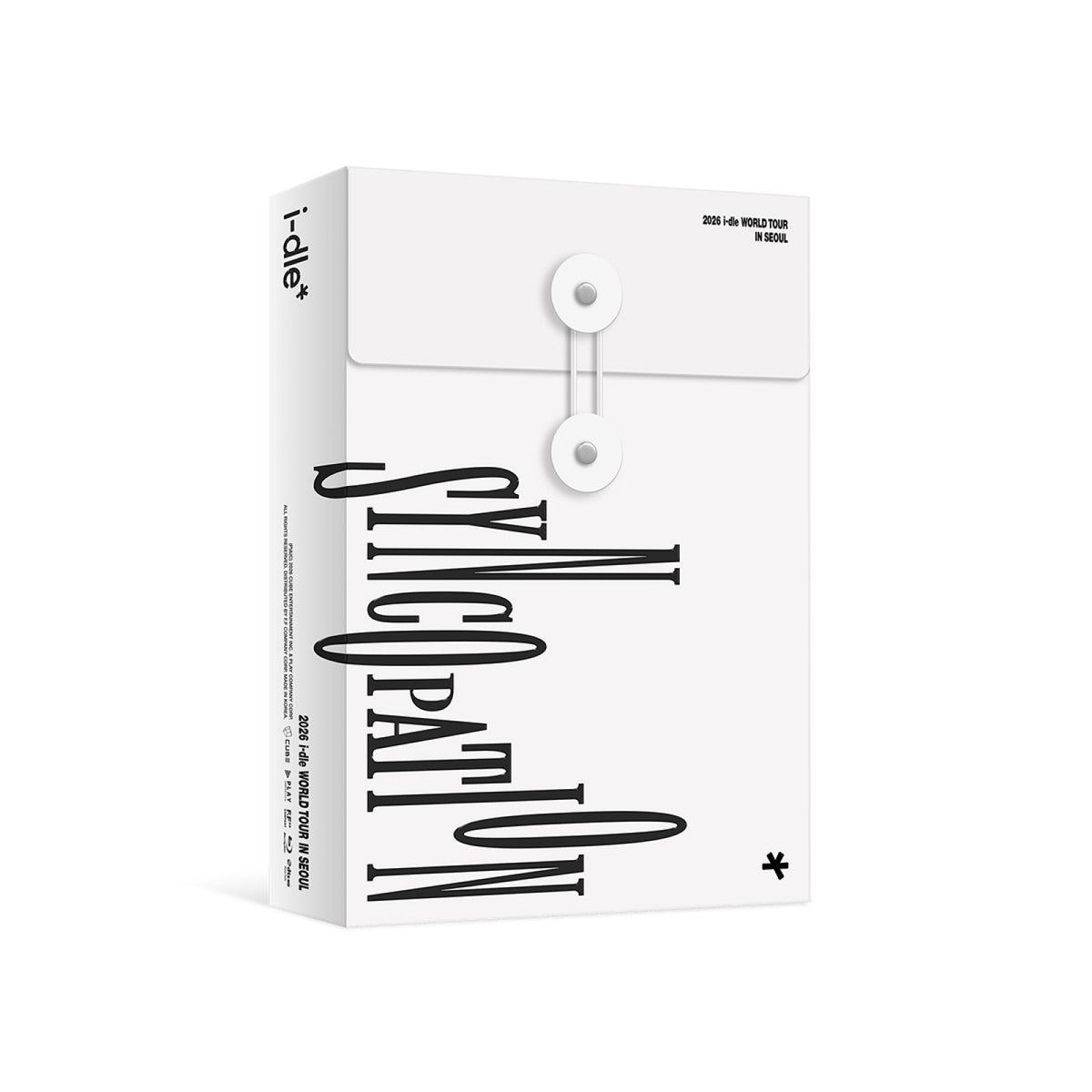 [(G)I-DLE|جي أيدل] {Kpop} (One) i-dle - 2026 WORLD TOUR [Syncopation] IN SEOUL Blu-ray (2 Discs) | جي أيدل - الجولة العالمية ٢٠٢٦ [Syncopation] في سيول (بلوراي) (قرصان)