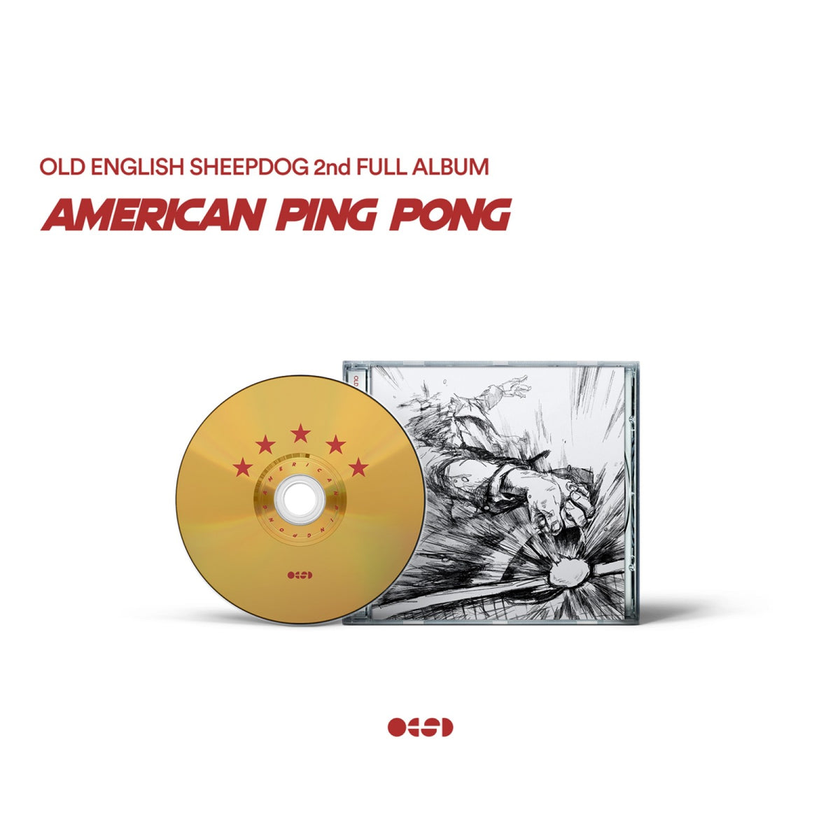 [Old English Sheepdog|أولد إنجليش شيبدوغ] {Kpop} (One) OLD ENGLISH SHEEPDOG - 2nd Full Album [American Ping Pong] (9 Tracks) | أولد إنجليش شيبدوغ - الألبوم الكامل الثاني [أمريكان بينغ بونغ]