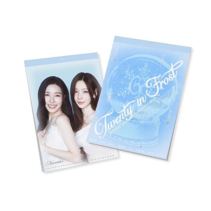 [Girls' Generation|سنسد] {Kpop} (One) GIRLS' GENERATION - 2027 Wall Calendar 29.7 x 42 cm, 12 Months | جيرلز جينيريشن - تقويم الحائط 2027 [توينتي إن فروست]
