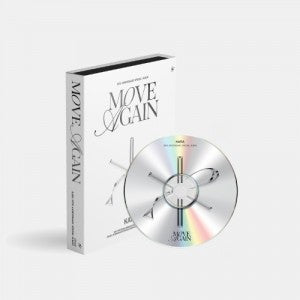 [KARA|كارا] {Kpop} (One) KARA - 15th Anniversary Special Album [MOVE AGAIN] 15.2 x 19 x 2.7 cm | كارا - الألبوم الخاص بالذكرى الخامسة عشرة [MOVE AGAIN] ١٥٫٢ × ١٩ × ٢٫٧ سم