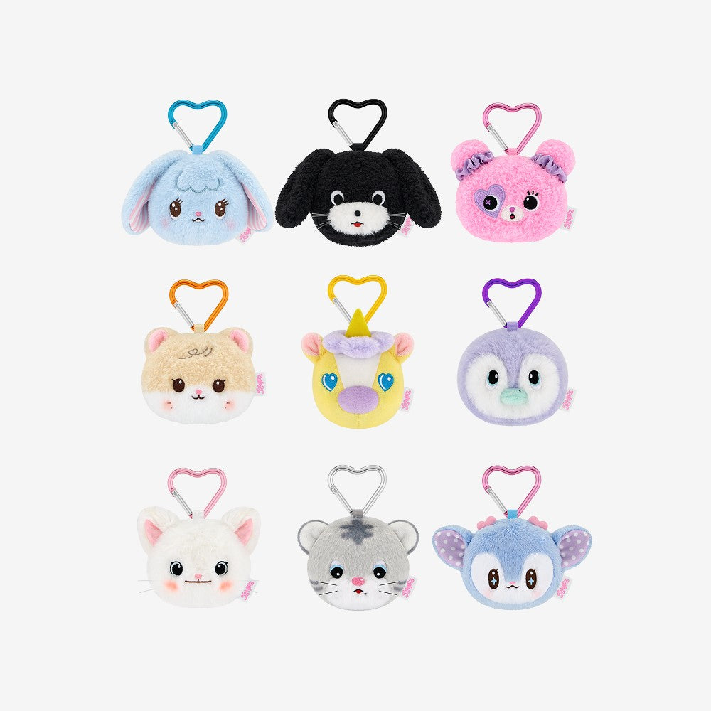 [Twice|توايس] {Kpop} (One) TWICE - TDOONGZ Face Keyring (TWICE THE THRILL Pop-Up Store) | توايس - ميدالية وجه تدونغز (متجر توايس ذا ثريل المؤقت)