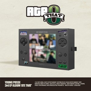 [YOUNG POSSE|يونغ بوسي] {Kpop} (One) YOUNG POSSE - 3rd EP [ATE THAT] 21 x 15 x 3 cm, 120p Photobook | يونغ بوسي - الألبوم القصير الثالث
