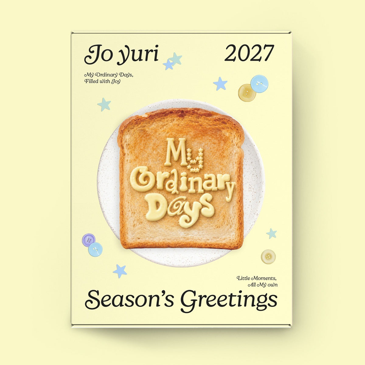 [JO YURI|جو يوري] {Kpop} (Set) JO YURI - 2027 Season's Greetings [MY ORDINARY DAYS] | جو يوري - تهاني الموسم 2027 [MY ORDINARY DAYS]