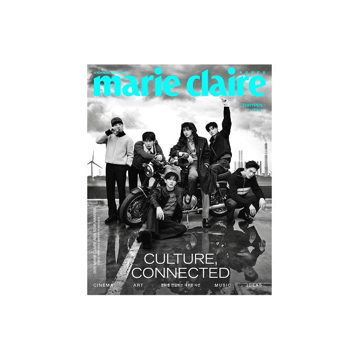 [ENHYPEN|إنهايبن] (One) ENHYPEN - Marie Claire Korea Magazine No.409 (2026.11 / A Type) 225 x 285 mm | إنهايبن - مجلة ماري كلير كوريا العدد 409 (نوفمبر 2026 / النوع أ)