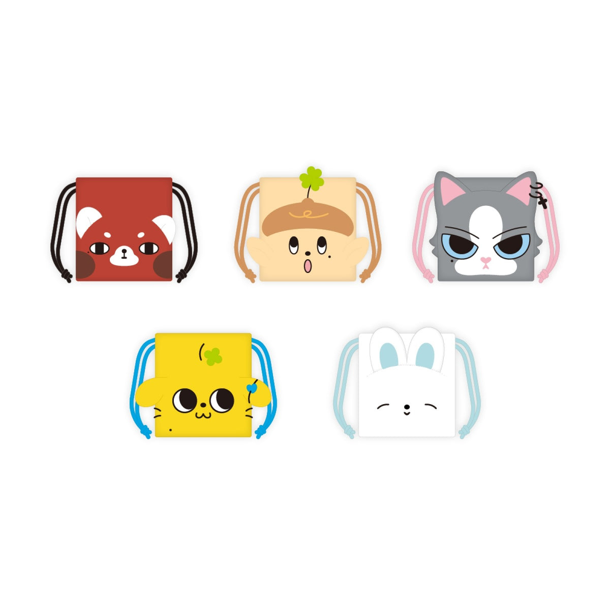 [AND2BLE|آند تو بل] {Kpop} (One) AND2BLE - Pouch 18.3 x 14-14.8 x 1.5 cm (2026 OFFICIAL CHARACTER POP-UP [N:DVERSE GARDENING]) | آند تو بل - حقيبة صغيرة ١٨٫٣ × ١٤–١٤٫٨ × ١٫٥ سم (بوب أب الشخصيات الرسمي ٢٠٢٦ [N:DVERSE GARDENING])