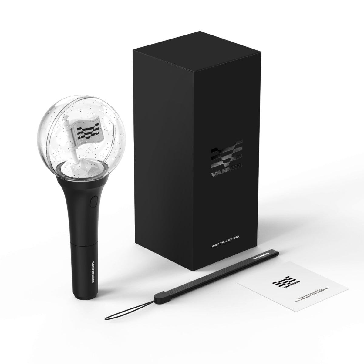 [VANNER|فانر] {Kpop} (One) VANNER - Official Light Stick 9.5 x 9.5 x 23.4 cm | فانر - العصا الضوئية الرسمية ٩٫٥ × ٩٫٥ × ٢٣٫٤ سم