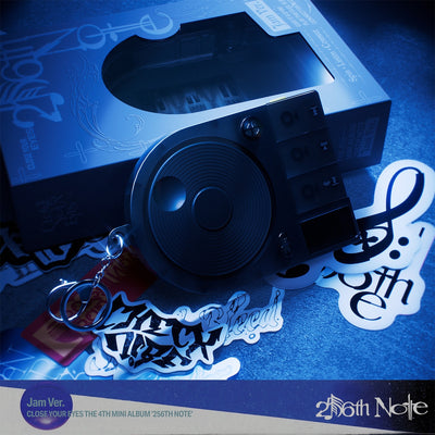 [CLOSE YOUR EYES|كلوز يور آيز] {Kpop} (Set) CLOSE YOUR EYES - The 4th Mini Album [256th Note] (Jam Ver.) + CYE Jam Player | كلوز يور آيز - الألبوم المصغّر الرابع [256th Note] (نسخة Jam) + مشغّل CYE Jam