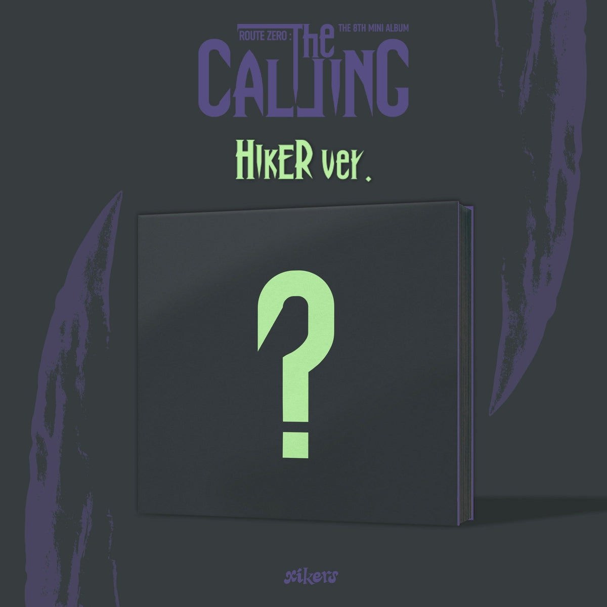 [xikers|زايكرز] {Kpop} (One) XIKERS - The 8th Mini Album [ROUTE ZERO : The CALLING] (HIKER Ver.) 187 x 187 mm | زايكرز - الألبوم المصغر الثامن [ROUTE ZERO : The CALLING] (نسخة HIKER) ١٨٧ × ١٨٧ مم