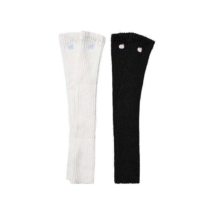 [SEVENTEEN|سفنتين] (One) SEVENTEEN - BONGBONGEE Knit Leg Warmers 10.5 x 70.5 cm (1 Set) | سفنتين - واقيات ساق محبوكة بونغبونغي ١٠٫٥ × ٧٠٫٥ سم (طقم واحد)