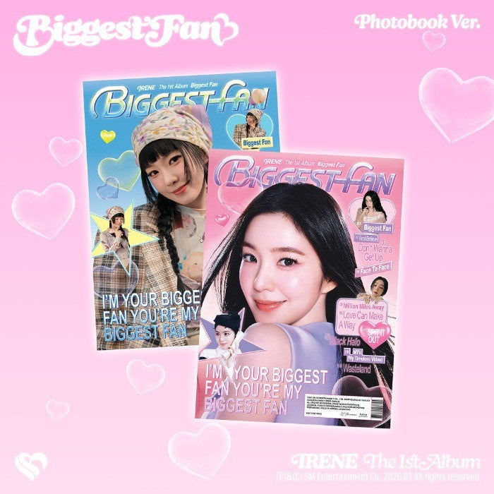 [Red Velvet|ريد فيلفيت] {Kpop} (One) IRENE - The 1st Album [Biggest Fan] (Photobook Ver.) | آيرين - الألبوم الأول [بيجست فان] (نسخة كتاب الصور)