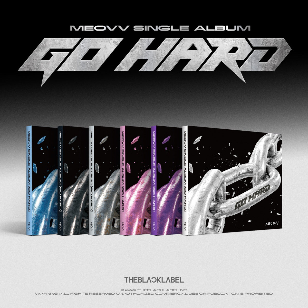 [MEOVV|ميياو] {Kpop} (One) MEOVV - Single Album [GO HARD] (Random 1 of 6 Versions) | ميياو - ألبوم سنغل [GO HARD] (واحد عشوائي من 6 نسخ)