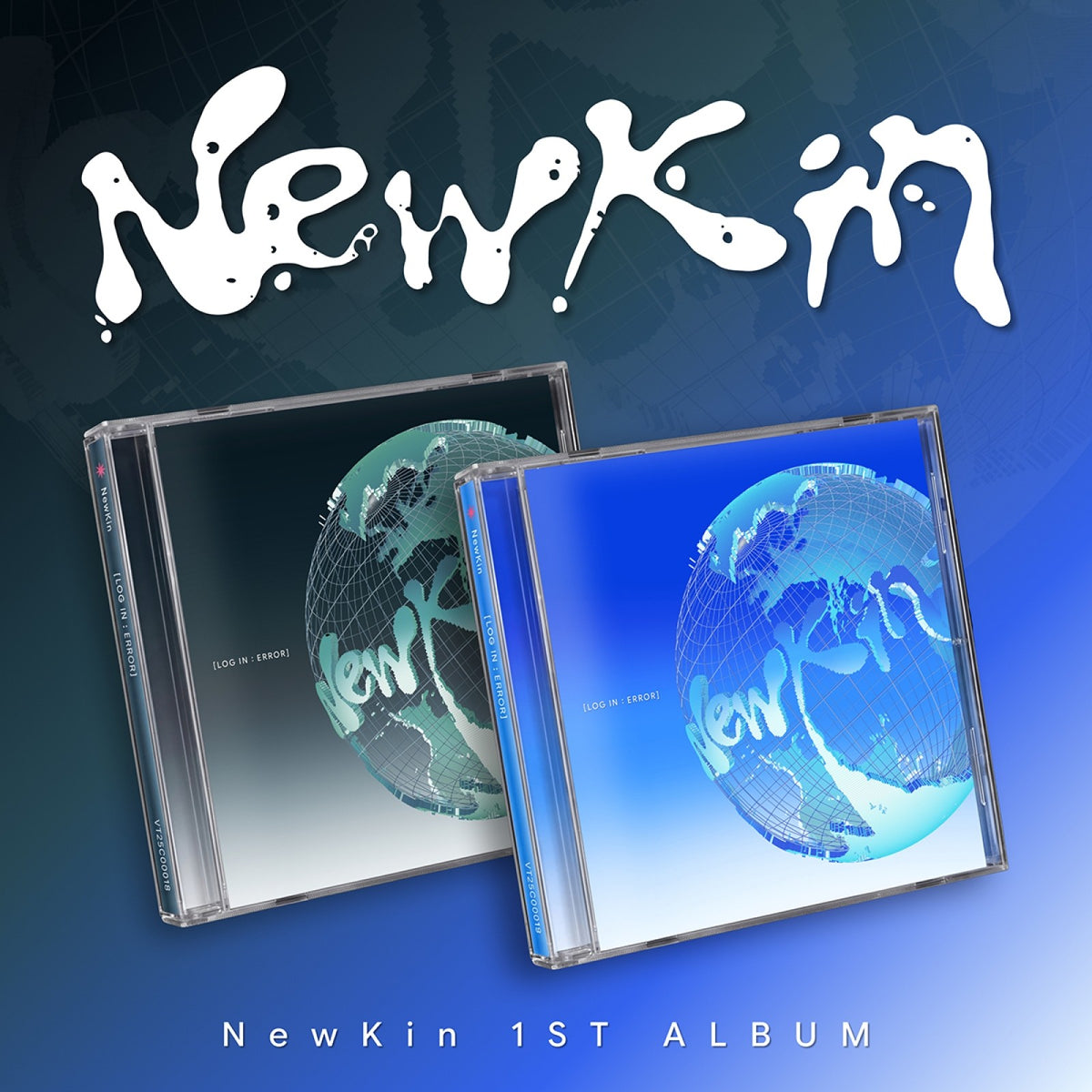 [NewKin|نيوكين] {Kpop} (One) NewKin - The 1st Album [LOG IN : ERROR] (alone Ver. / echo Ver., Random) | نيوكين - الألبوم الأول [LOG IN : ERROR] (نسخة alone / نسخة echo، عشوائي)
