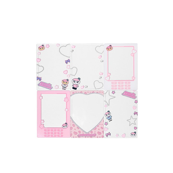 [SEVENTEEN|سفنتين] (One) SEVENTEEN - BONGBONGEE Photo Card Case 7.5 x 10.6 cm (Random) | سفنتين - جراب بطاقات صور بونغبونغي ٧٫٥ × ١٠٫٦ سم (عشوائي)