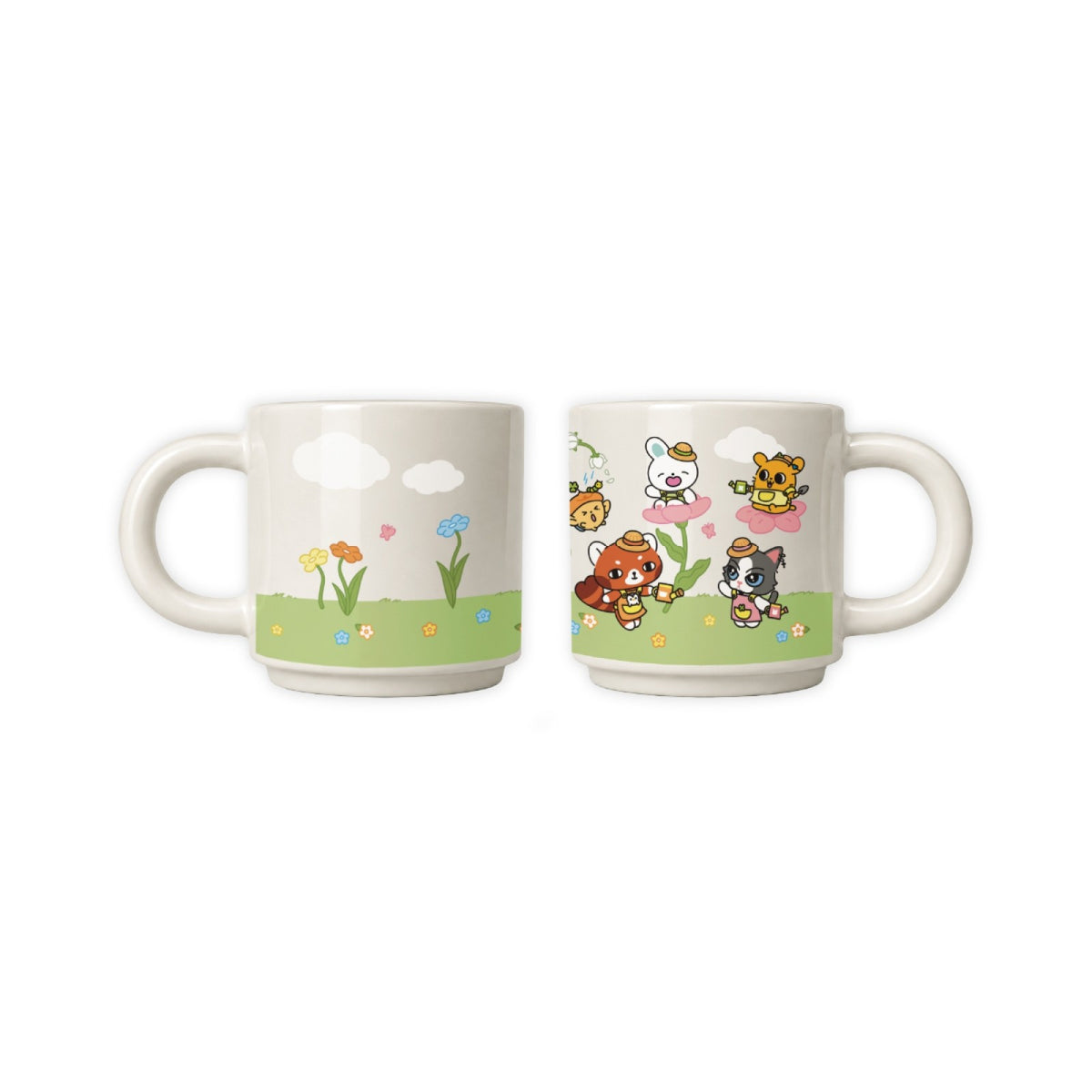 [AND2BLE|آند تو بل] {Kpop} (One) AND2BLE - Ceramic Mug 320 ml (8.6 x 7.6 cm) (2026 OFFICIAL CHARACTER POP-UP [N:DVERSE GARDENING]) | آند تو بل - كوب سيراميك ٣٢٠ مل (بوب أب الشخصيات الرسمي ٢٠٢٦ [N:DVERSE GARDENING])