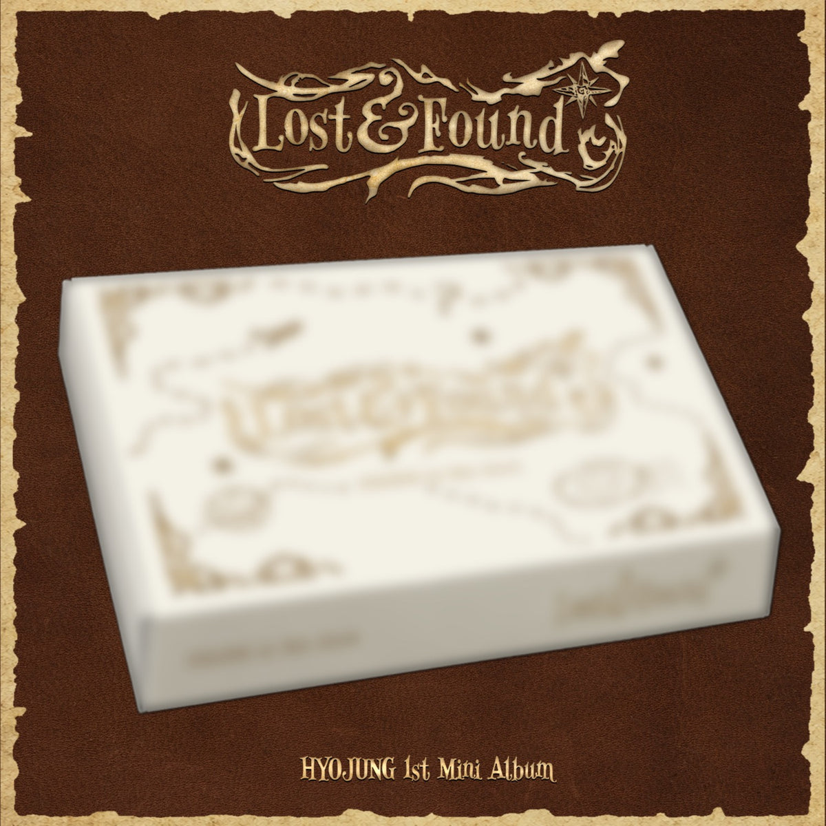 [HYOJUNG|هيوجونغ] {Kpop} (One) HYOJUNG (OH MY GIRL) - The 1st Mini Album [Lost&Found] (Photobook + CD-R + Unmapped Poster) | هيوجونغ (اوه ماي قيرل) - الألبوم المصغّر الأول [Lost&Found]
