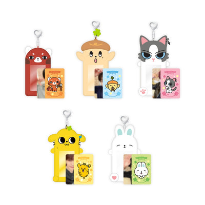 [AND2BLE|آند تو بل] {Kpop} (One) AND2BLE - Photocard Holder 7.5-11.5 x 14.6-17.7 cm (2026 OFFICIAL CHARACTER POP-UP [N:DVERSE GARDENING]) | آند تو بل - حامل بطاقات صور ٧٫٥–١١٫٥ × ١٤٫٦–١٧٫٧ سم (بوب أب الشخصيات الرسمي ٢٠٢٦ [N:DVERSE GARDENING])
