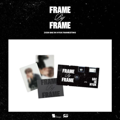 [Actor|ممثل] (Set) BAE IN HYUK - Film Camera Set (2026 BAE IN HYUK FANMEETING [FRAME BY FRAME]) | باي إن هيوك - طقم كاميرا فيلم (لقاء المعجبين 2026 لباي إن هيوك [FRAME BY FRAME])