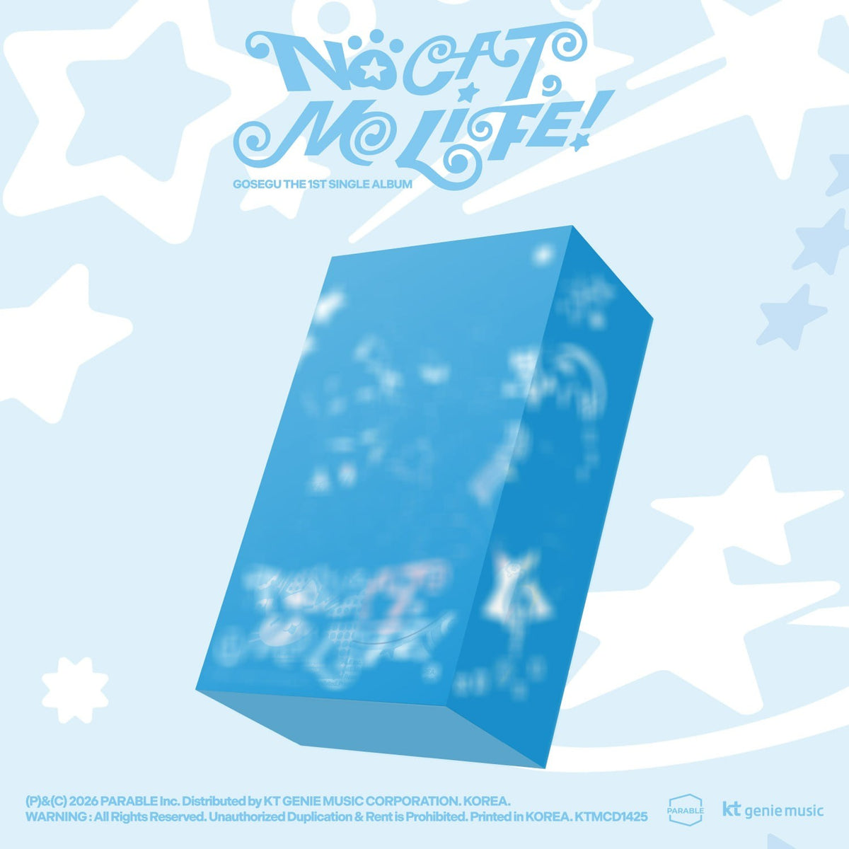 [GOSEGU|جوسيجو] {Kpop} (One) GOSEGU (ISEGYE IDOL) - The 1st Single Album [NO CAT, NO LIFE!] 110 x 175 x 60 mm | جوسيجو (إيسيغيه آيدول) - الألبوم الفردي الأول [نو كات، نو لايف!]