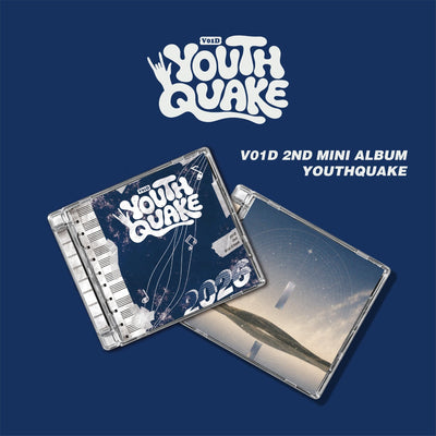 [V01D|فويد] {Kpop} (Set) V01D - The 2nd Mini Album [YOUTHQUAKE] (YOUTH + QUAKE Ver., Set of 2) | فويد - الألبوم المصغّر الثاني [YOUTHQUAKE] (نسختا YOUTH و QUAKE، طقم من اثنين)