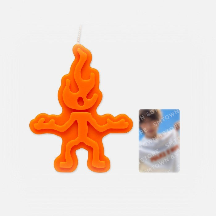 [SHINee|شايني] (Set) SHINee MINHO - Make it hot Objet Candle Set 11.8 x 9.5 cm (Objet Candle + Photo Card) | شايني مينهو - طقم الشمعة المجسمة Make it hot (شمعة + بطاقة صورة)