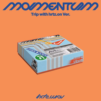 [hrtz.wav|هارتس ويف] {Kpop} (One) hrtz.wav - 2nd Mini Album [The Second Wave : MOMENTUM] (Trip with hrtz.on Ver.) Board Game Album | هارتس ويف - الألبوم المصغّر الثاني [ذا سيكند ويف: مومنتوم] (نسخة تريب ويذ هارتس أون) ألبوم لعبة لوحية
