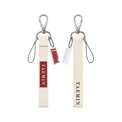 [TAEMIN|تايمين] {Kpop} (One) TAEMIN - Light Stick Strap 2 x 18 cm + Acrylic Charm (2026-27 TAEMIN WORLD TOUR [LiMiNaL] in SEOUL) | تايمين - حزام العصا الضوئية ٢ × ١٨ سم + تعليقة أكريليك (جولة [LiMiNaL])