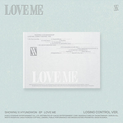 [Monsta X|مونستا اكس] {Kpop} (One) SHOWNU X HYUNGWON - EP [LOVE ME] (LOSING CONTROL Ver.) | مونستا اكس - شونو × هيونغ وون - الألبوم القصير [لوف مي] (نسخة لوزينغ كونترول)